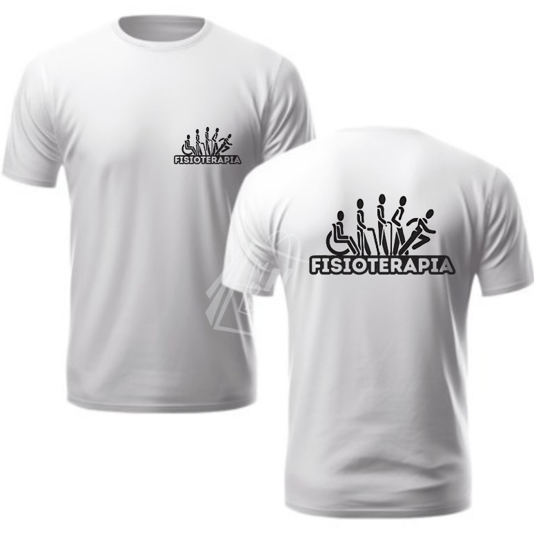 Camiseta Fisioterapia Profissão Camisa Universidade Faculdade Curso Profissão