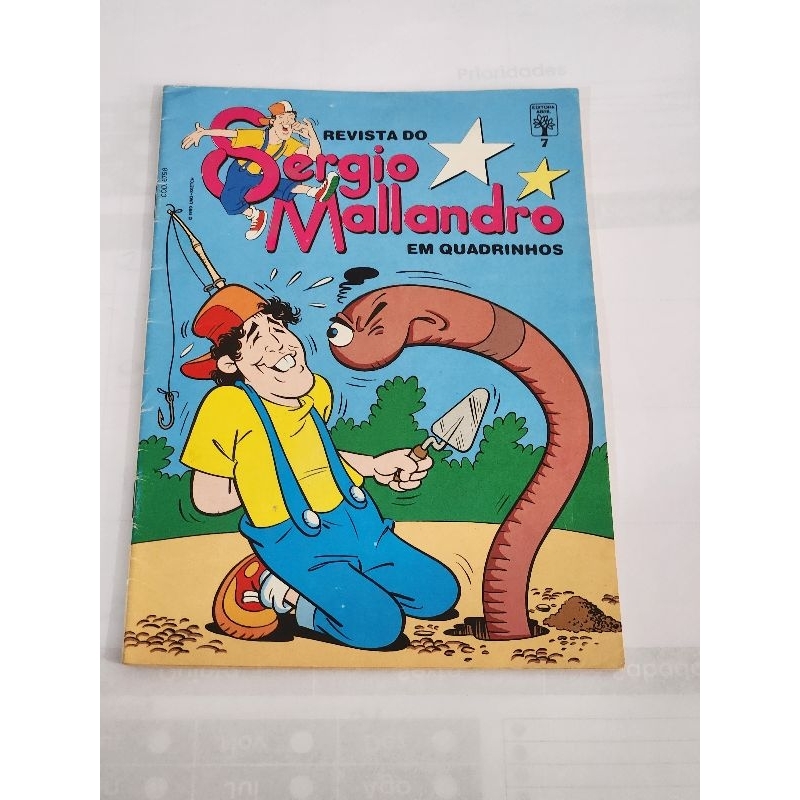 GIBIS HQ SERGIO MALLANDRO - FORMATINHOS - DIVERSOS NUMEROS EDITORA ABRIL JOVEM - VALOR DA UNIDADE