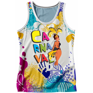 Camiseta Sem manga Abadá Poliéster - Carnaval Mão em Oferta na Shopee