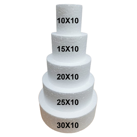 Base De Isopor Bolo Fake Monte Seu KIT Varias Opções em Oferta na Shopee