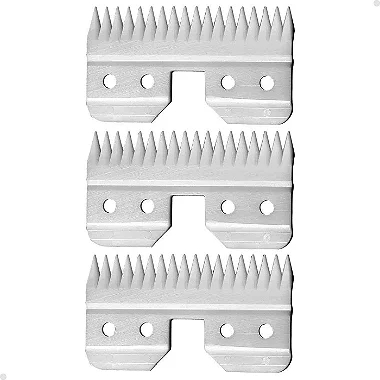 3 Peças Lâmina de Cerâmica Cortante Tosa Andis Oster Wahl Pet Shop Lorben - Miniatura 2