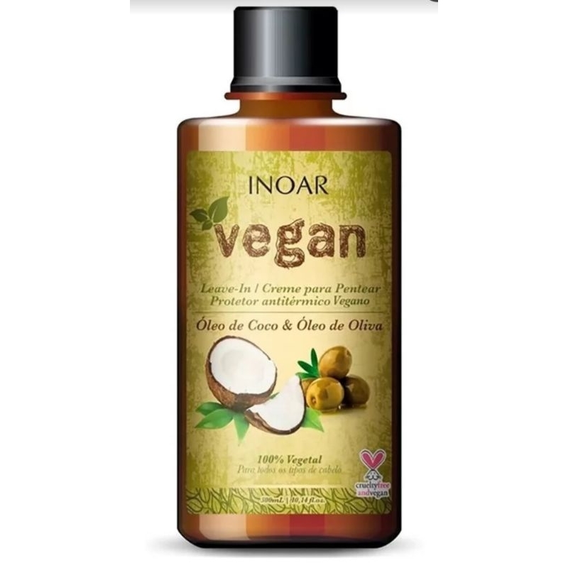 Creme de Coco Leave-in Inoar Vegan 300ml