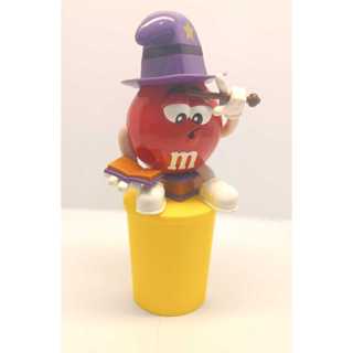 Dispenser M&m M E M Mem Original Grande Feiticeiro Mago Mágico (Usado)