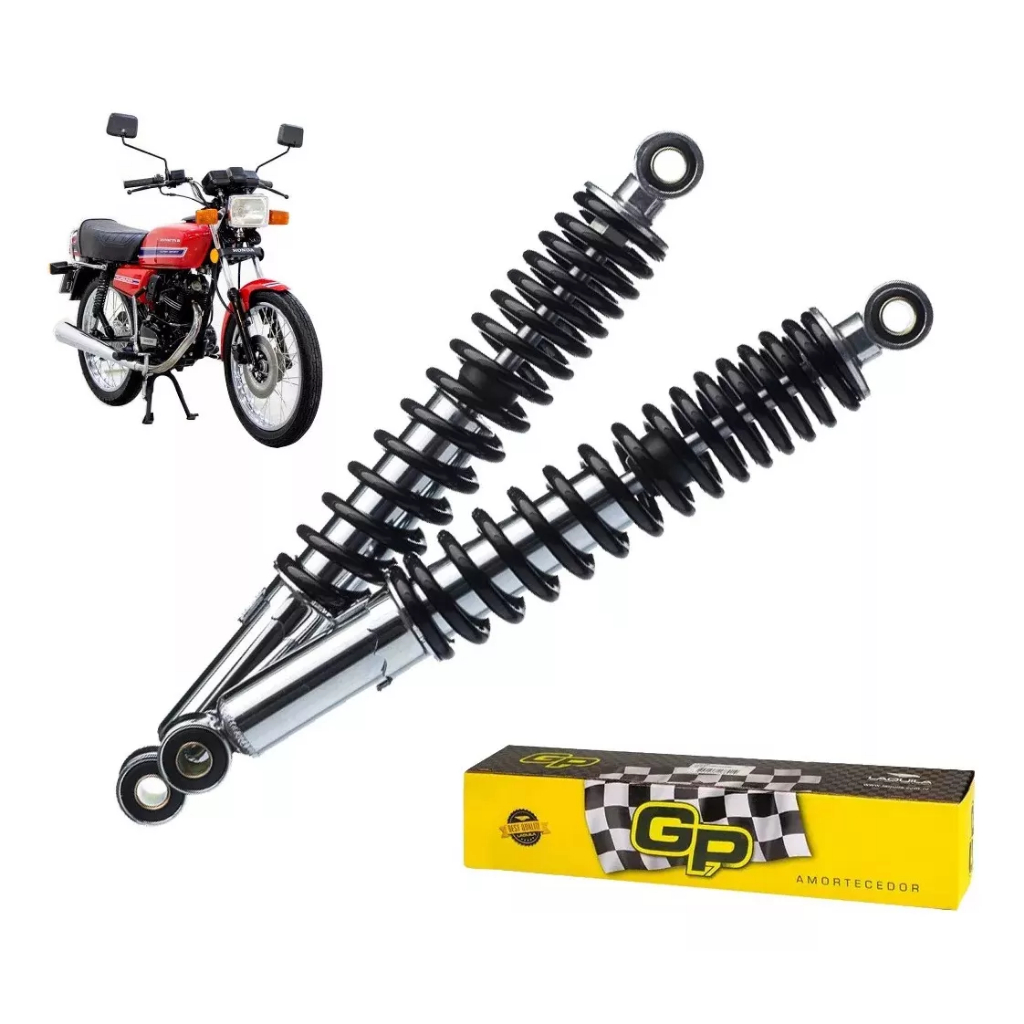 Par Amortecedor Titan Cg 125 1983 1984 1985 1986 1987 1988 1989 1990 1991 Original Gp7