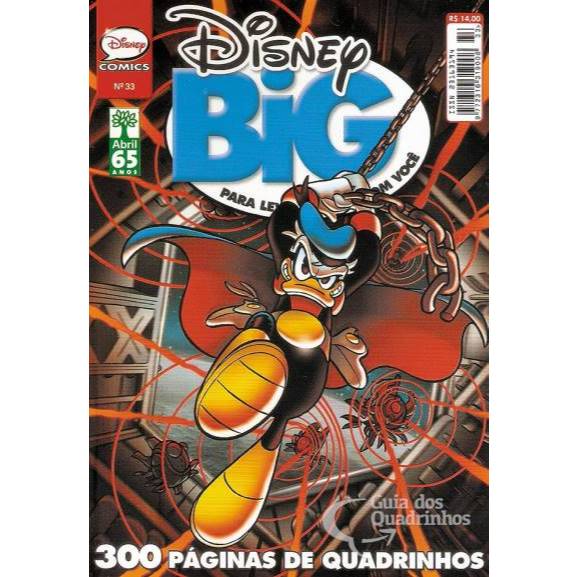 RARIDADE - DISNEY BIG - WALT DISNEY - 1995 - USADOS EM BOM ESTADO - ESCOLHA SUA EDIÇÃO ENTRE AS DISPONÍVEIS