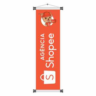 Banner agencia shopee 1x30cm em Oferta na Shopee