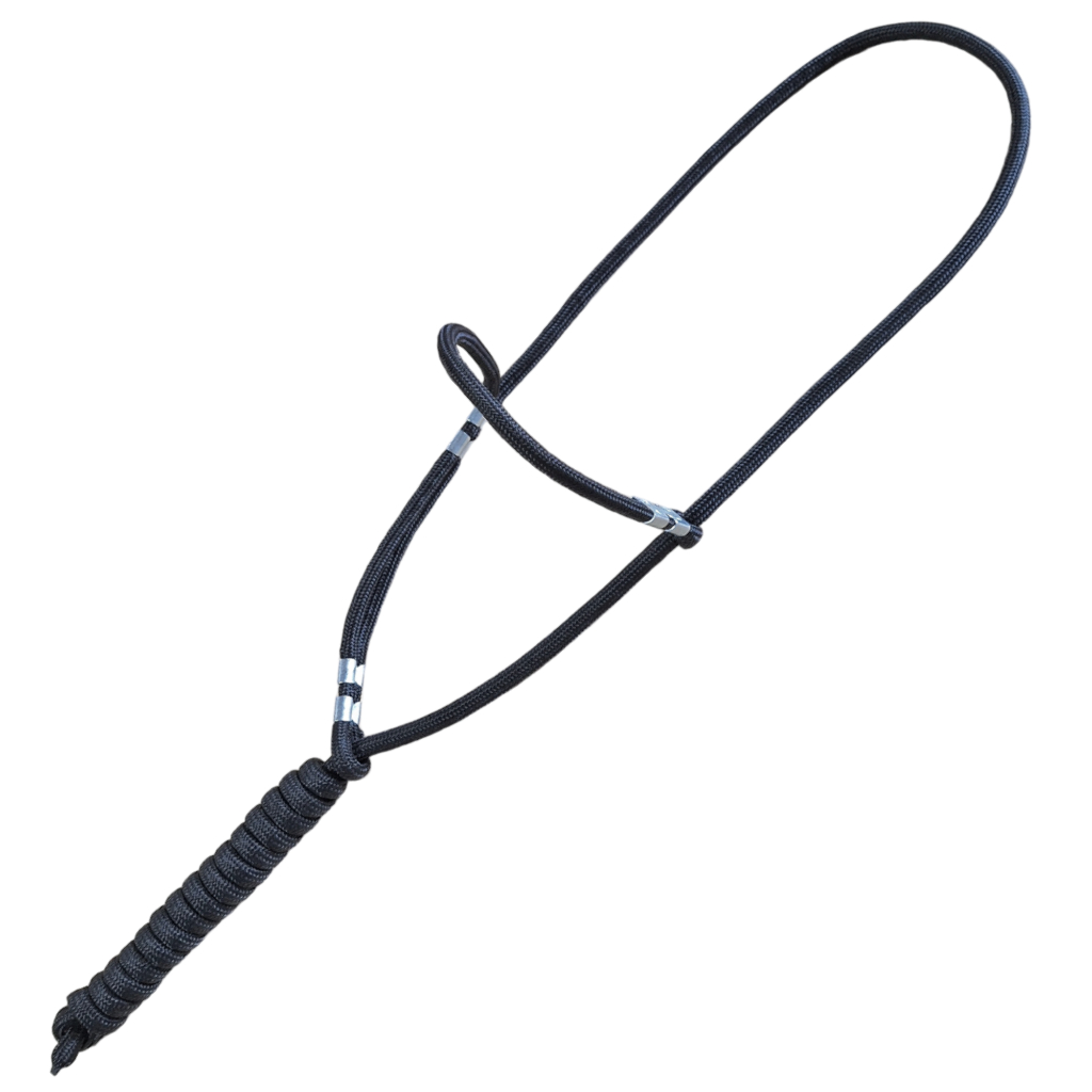 Cabresto Para Cavalos Corda 8mm  Regulável Com Presilhas