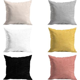 Capa De Almofada Em Microfibra Zaha 45x45cm - Rio Home em Oferta na Shopee