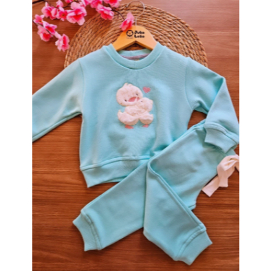 Conjunto de moletom Duck Infantil - Vrasalon