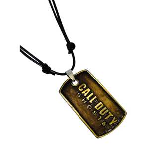 Colar Cordão Ajustável De Metal Duplo Call Of Duty Ghosts Jogo Game Presente em Oferta na Shopee