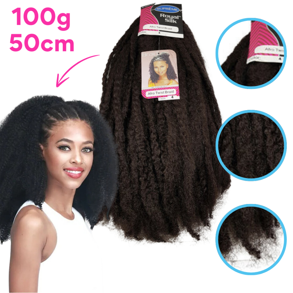 Cabelo Cherey Afro Twist Sintético 100g Diversas Cores em Oferta na Shopee