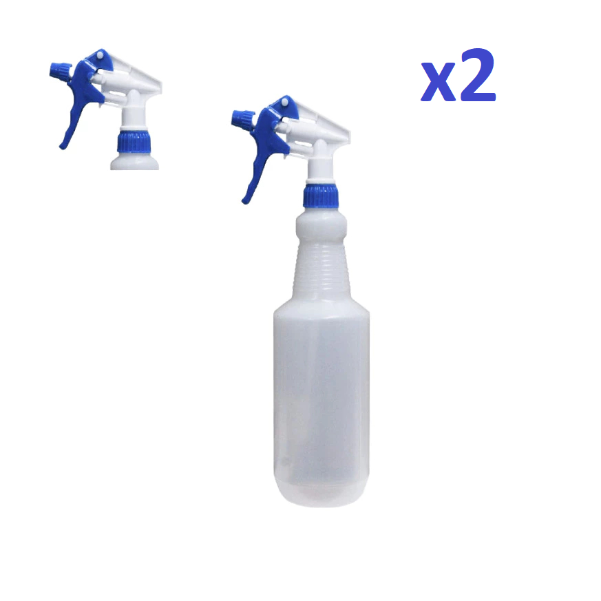 Kit 2 Frasco Pulverizador Borrifador Spray 500ml Perfect Pro