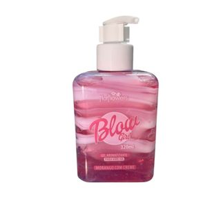 Blow Girl Gel Aromatizante Beijável para Virilha Morango com Creme - Hot Flowers em Oferta na Shopee