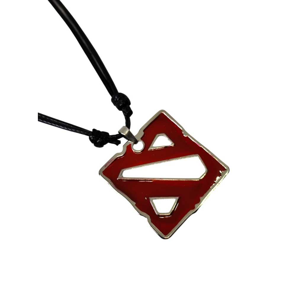 Colar Cordão Ajustavel De Metal Do Jogo Dota 2 Símbolo Game Presente