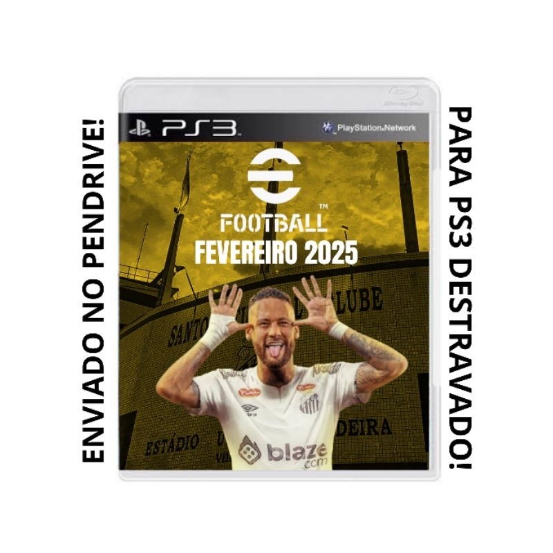 Futebol PES 2025 p/ PS3 (Hen e CFW)