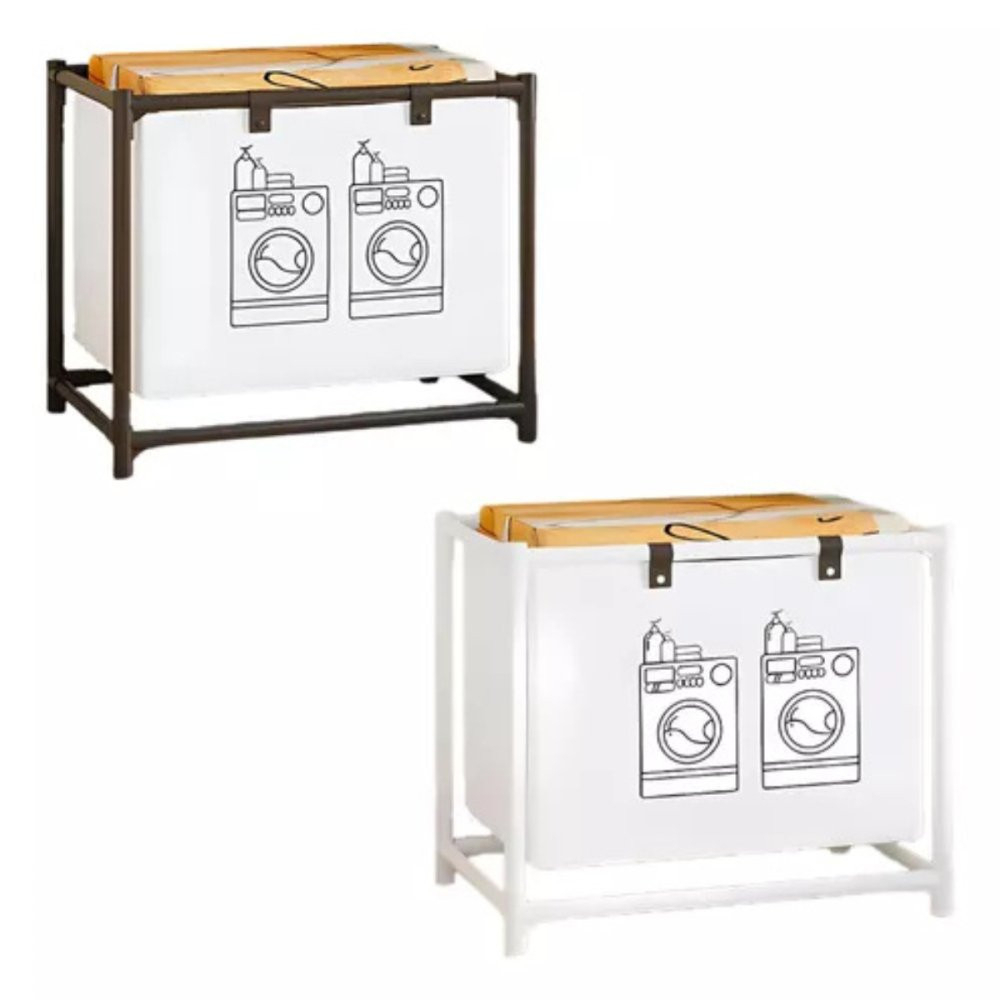 Cesto De Roupa Suja Organizador de Roupa Multiuso Para Lavanderia Banheiro Quarto Fácil Montagem