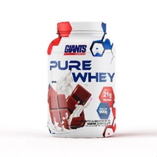 Pure Whey 900g Concentrado E Isolado 21g Protein Giants Nutrition em Oferta na Shopee