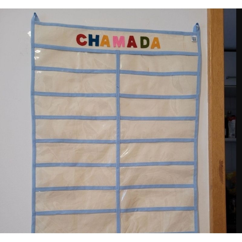 Painel chamadinha sala de aula 24 alunos em Oferta na Shopee