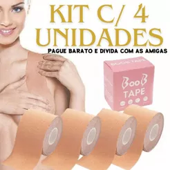Sutiã Rolo Adesivo Levanta Peito Seio Fita Invisível