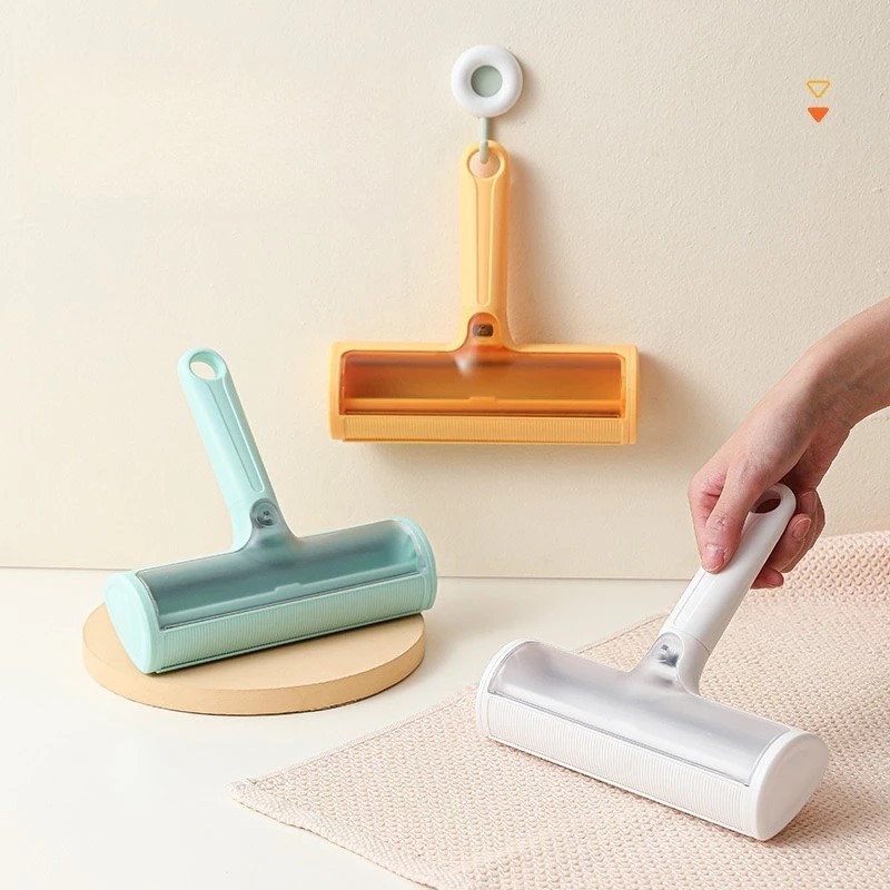 Escova Rolo Removedor Tira Pelos Pet Cães Gatos Sofá Roupa Carro Ecológica em Oferta na Shopee