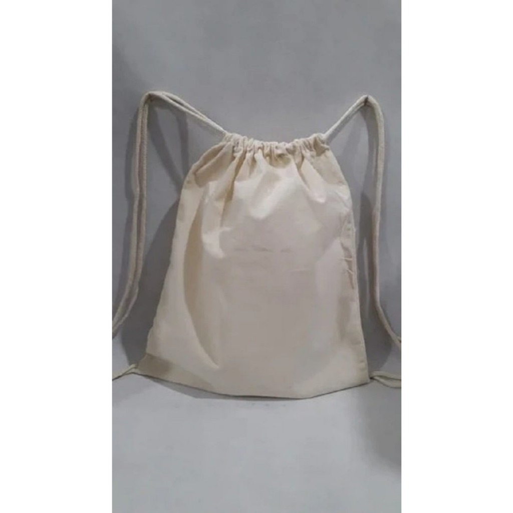 mochila saco 35x40 100% algodão sem arte 10 unidades