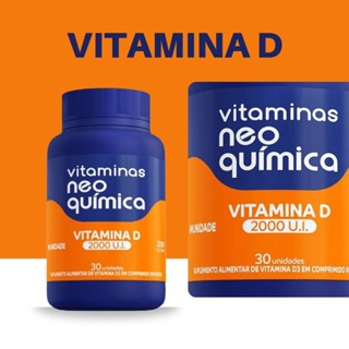 Vitamina D3 2000UI 30 Comprimidos Neo Quimica (Queima de Estoque) em Oferta na Shopee