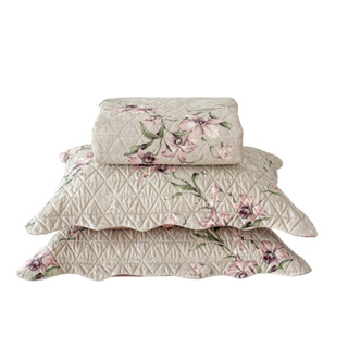 Kit Cobre Leito Colcha King 3Pç Dupla Face 150 Fios Itália em Oferta na Shopee