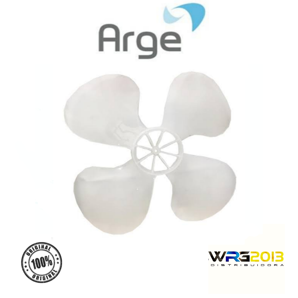 2 Unidades da Hélice Ventilador Arge Max 50cm 4pás Furo 11mm