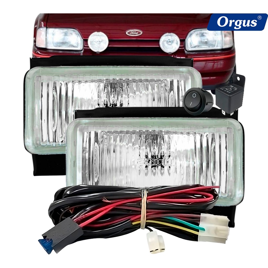 Farol Milha Escort Verona 87 88 89 90 91 92 93 Apollo Lente De Vidro Orgus Completo