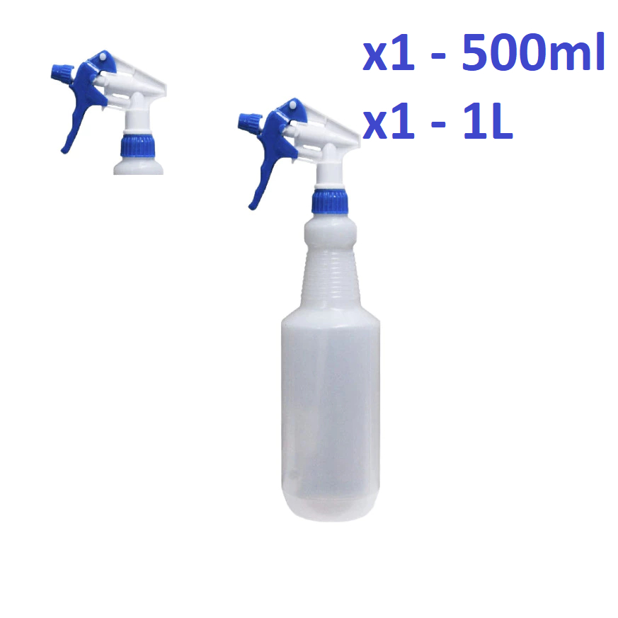 Kit 2 Frasco Pulverizador Borrifador Spray 1L/500ml Perfect Pro em Oferta na Shopee