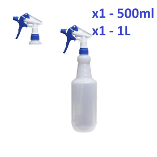 Kit 2 Frasco Pulverizador Borrifador Spray 1L/500ml Perfect Pro em Oferta na Shopee
