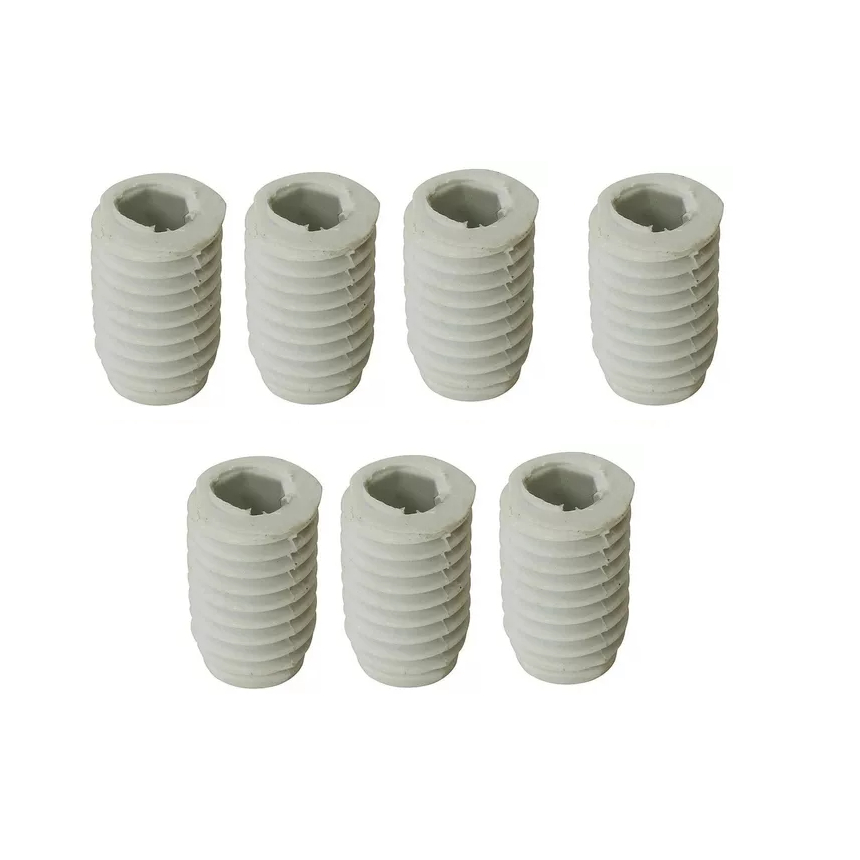 Kit c/7 Grampo Bucha Parafuso Botão da Buzina Volante - Fusca / Brasilia
