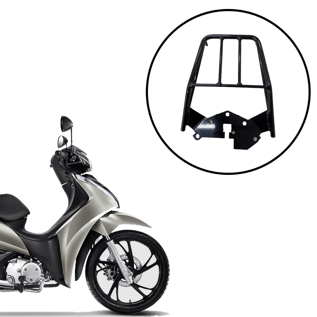 Bagageiro Biz 110/125 2018 em Diante em Oferta na Shopee