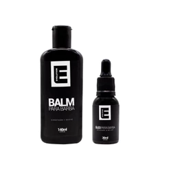 BALM PARA BARBA 140ml + ÓLEO PARA BARBA 30ml - KIT PARA CUIDADOS COM A BARBA