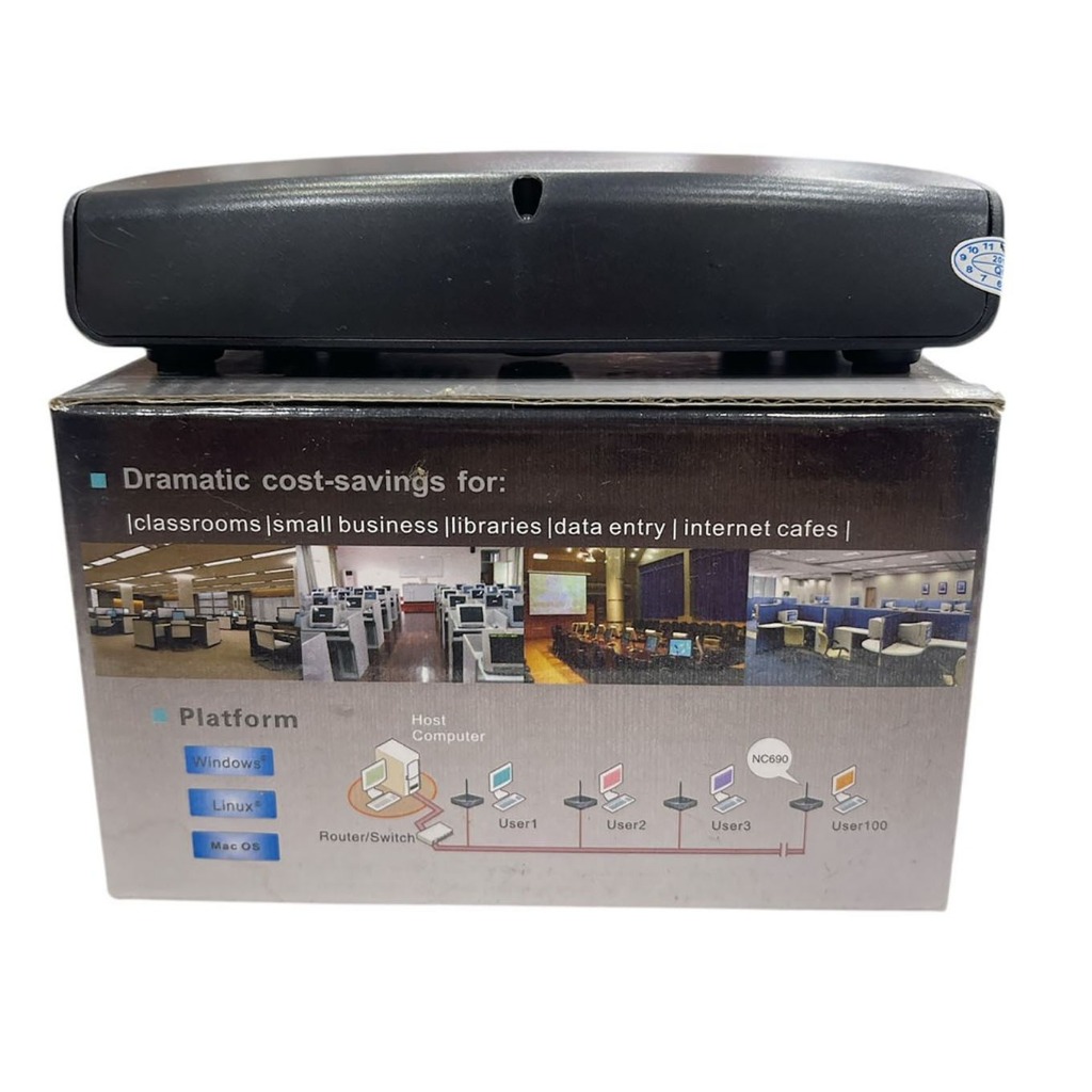 Mini Computador De Rede Servidor 4 Portas Usb Vga Nc760-pc