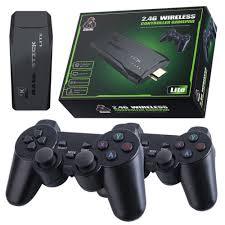 Game Stick - 2 controles - 64GB 16 mil, 20 mil jogos e 40 mil jogos