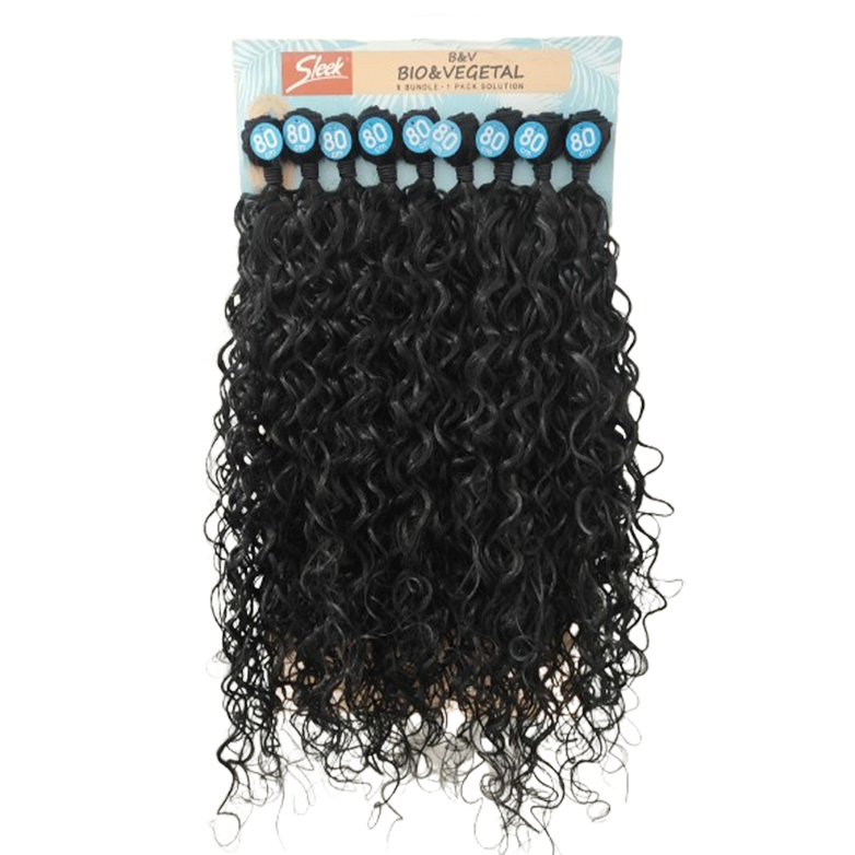 Cabelo Bio Vegetal Cacheado Na Tela 80cm - Silmara Sleek