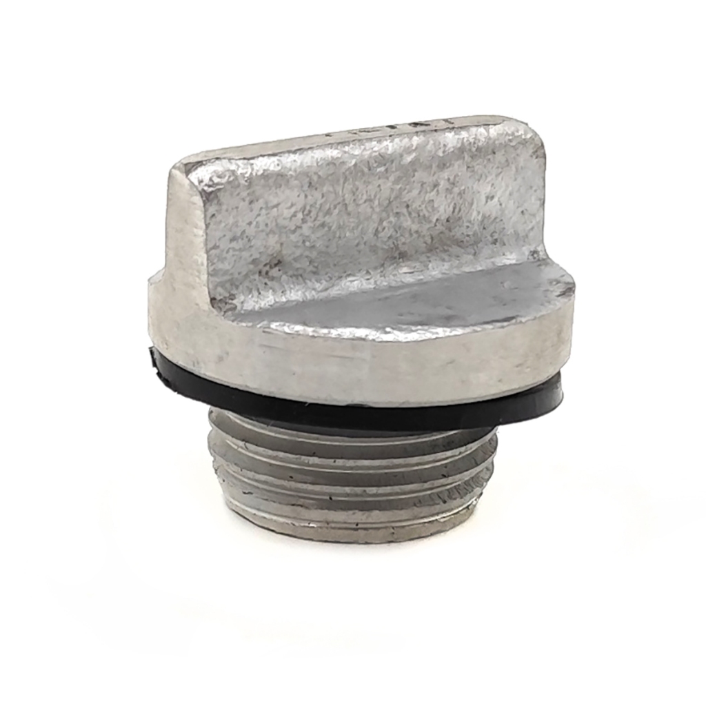 Bujão Bueira De Popa Alumínio 1 Polegada 25,4mm P/ Serve Na Marioria Dos Barcos