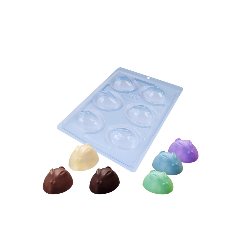 Bwb Forma C/Silicone 03 Partes Ovinho Coelho Bwb 10529 em Oferta na Shopee