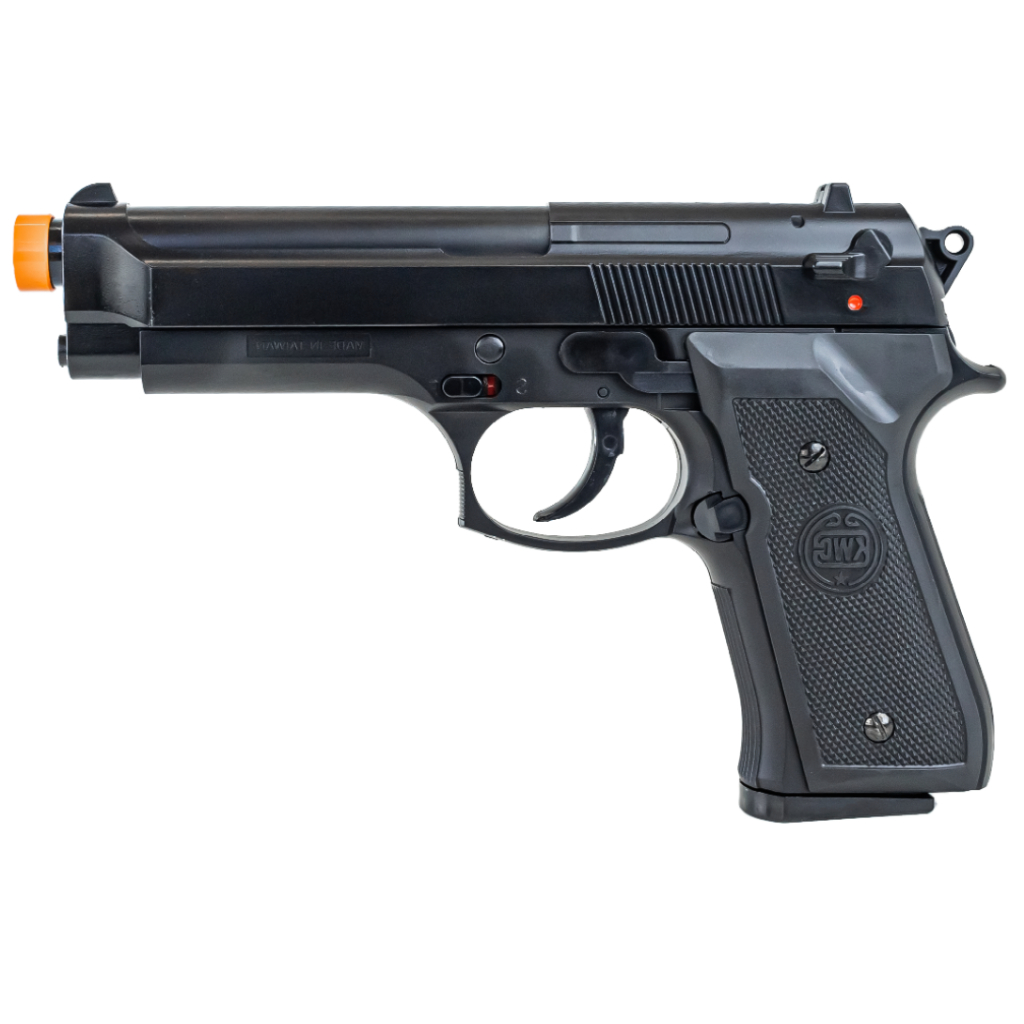 Pistola de Airsoft M92 Kwc Spring 6mm Mola Rossi ABS em Oferta na Shopee