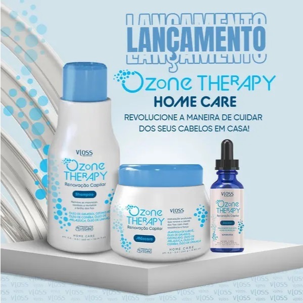 Kit Vloss Ozone Therapy Home Care 3 Produtos