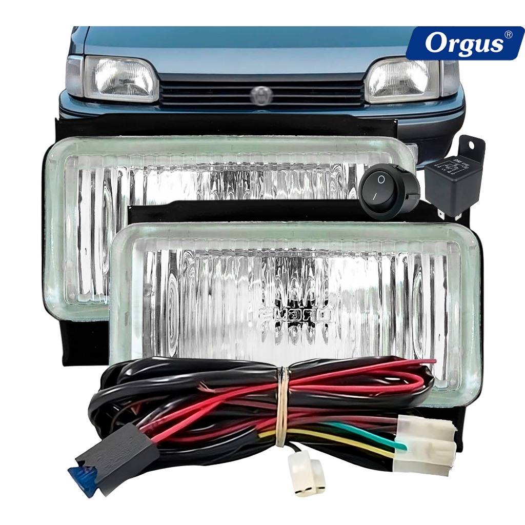 Farol Milha Apollo 87 88 89 90 91 92 93 Escort Verona Lente De Vidro Orgus Completo