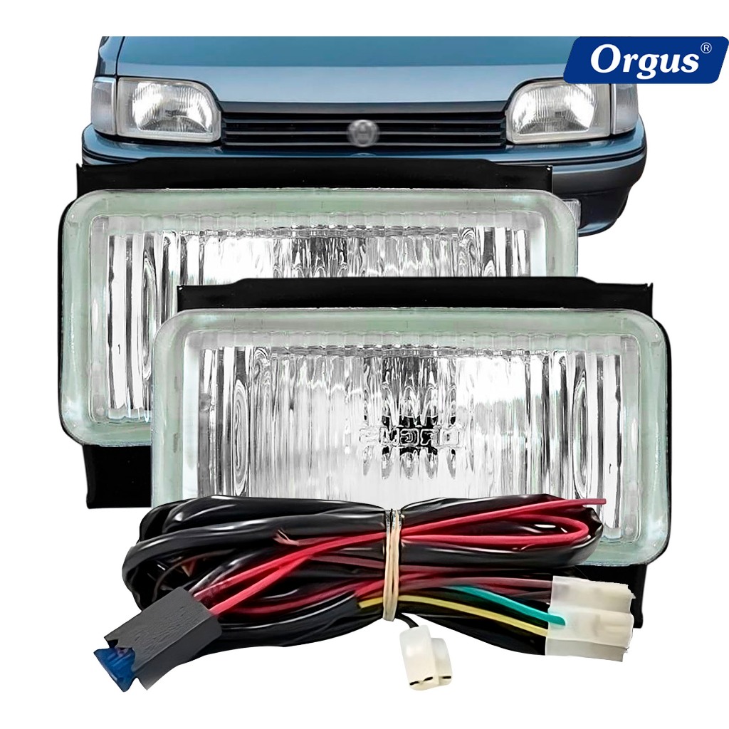 Farol Milha Apollo 87 88 89 90 91 92 93 Escort Verona Lente De Vidro Orgus com Chicote