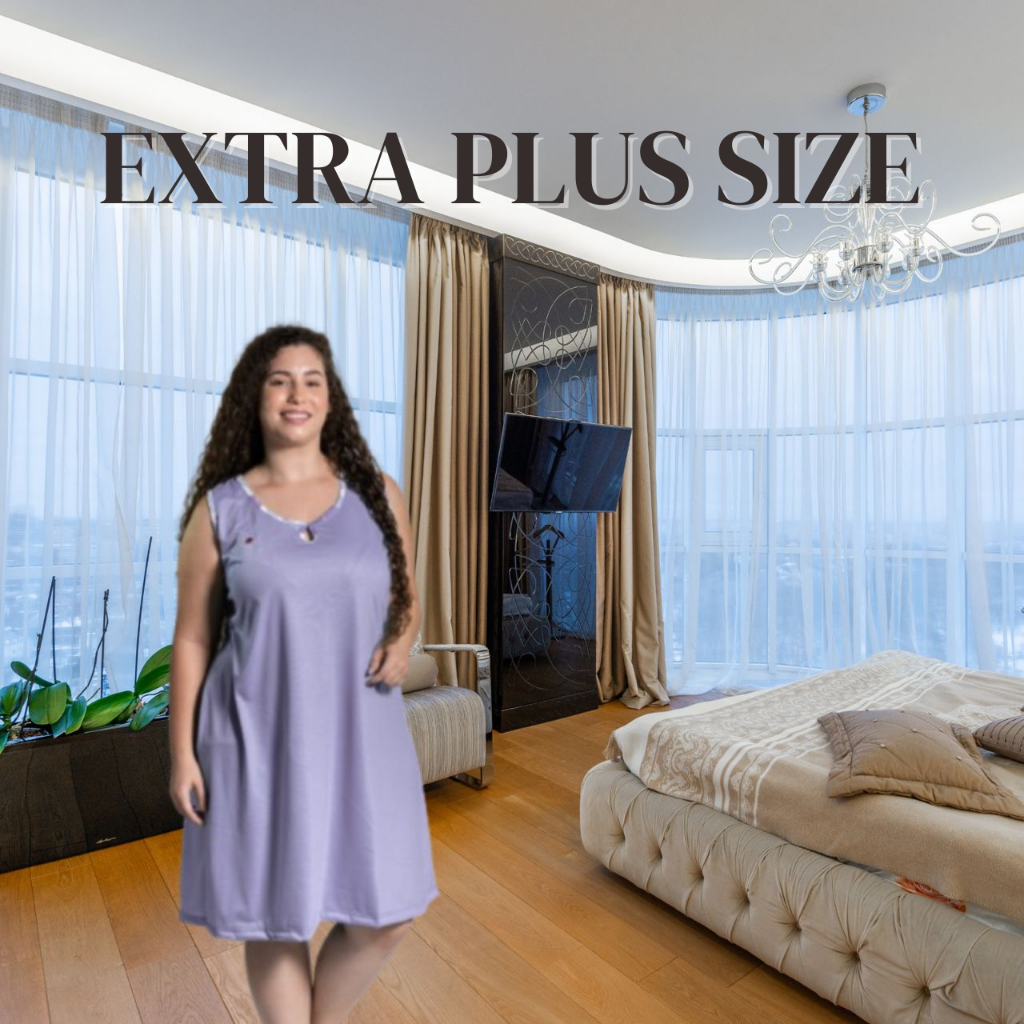 Camisola Malha Extra Grande Plus Size Obesa Pessoa Gorda Tamanho Especial (54, 56, 58 e 60)