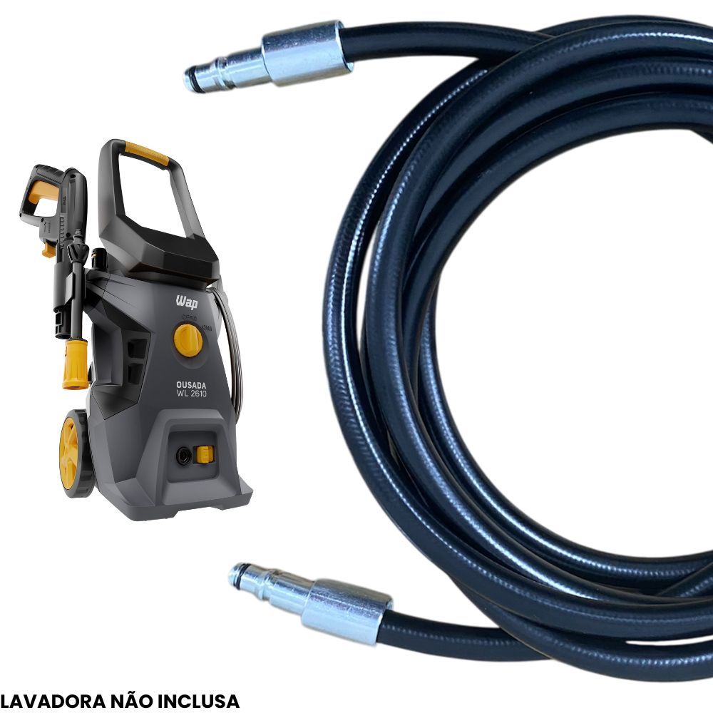 Mangueira Trama de Nylon Para Lavadora de Alta Pressão Wap Ousada WL 2610 em Oferta na Shopee
