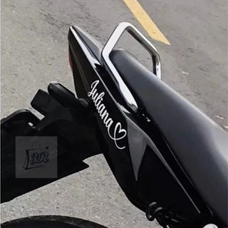 Adesivo Nome para Moto Carro Garrafa, Nome personalizado Nome da namorada vinil em Oferta na Shopee