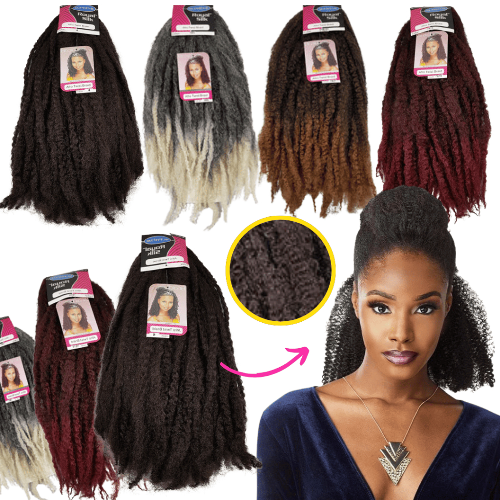 Cabelo Afro Twist Cherey Sintético 100g Pronta Entrega