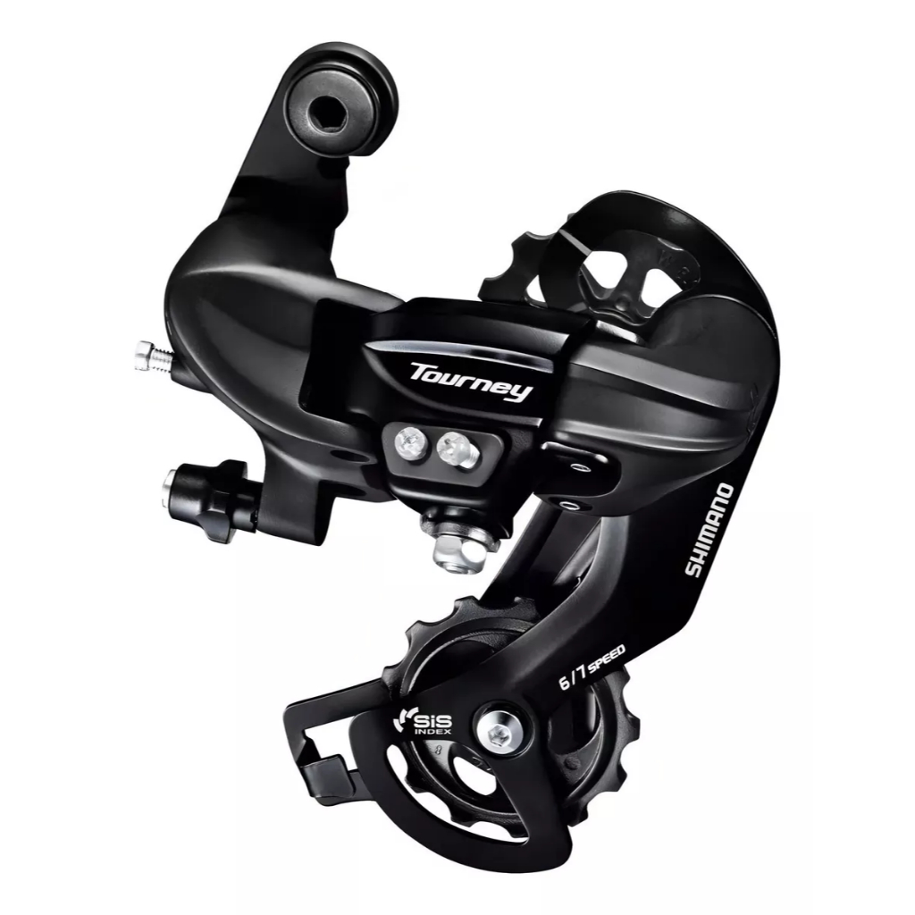 Shimano RD-TY300 SGS câmbio traseiro tourney 6/7v sem gancheira cor preto