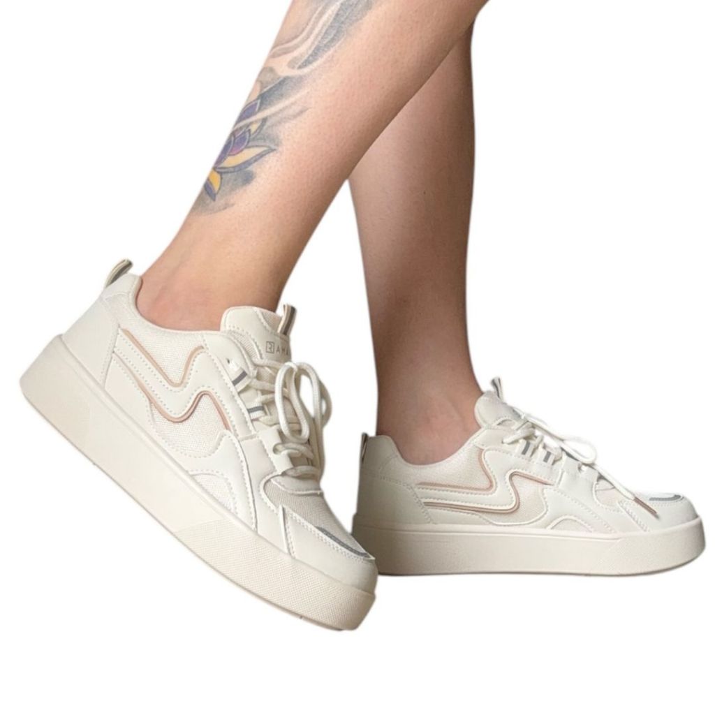 Tênis Feminino Crystal Coconut Ramarim 2483231-1 em Oferta na Shopee