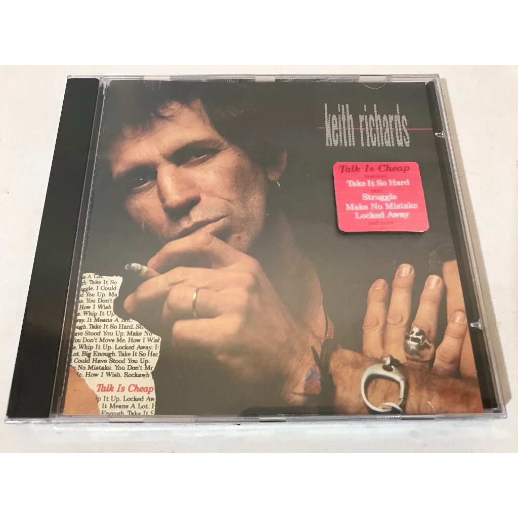 Keith Richards - Talk Is Cheap (1o. Album) CD Original Novo Lacrado De Fabrica
